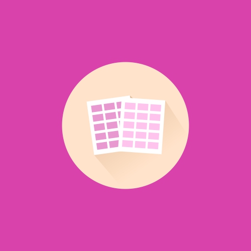 printable stickers for organizing beads | Vector Beads